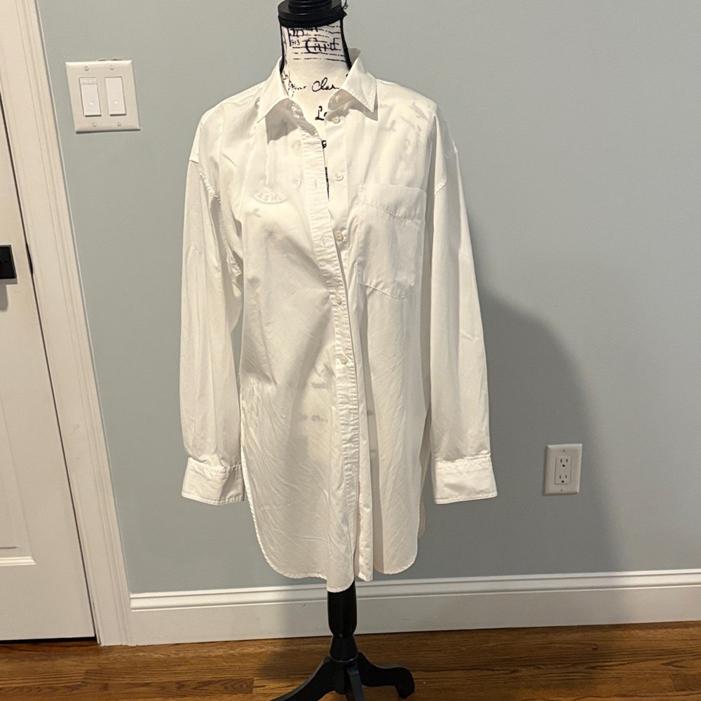 Gap Weekend Tunic Classic White Women’s Shirt
